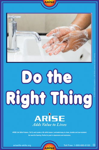 #386 Do the Right Thing Wash Your Hands