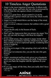ARISE Posters - Anger Management for Teens and Young Adults Package (12 Posters)